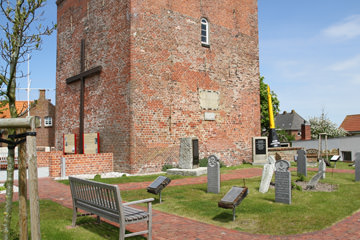 Walfängerfriedhof am alten Leuchtturm